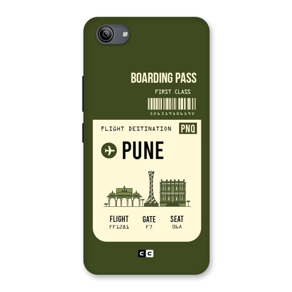 Pune Boarding Pass Back Case for Vivo Y81i