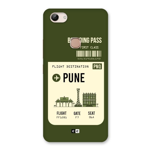Pune Boarding Pass Back Case for Vivo Y83