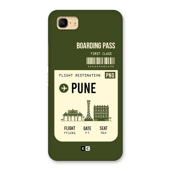 Pune Boarding Pass Back Case for Zenfone 3s Max