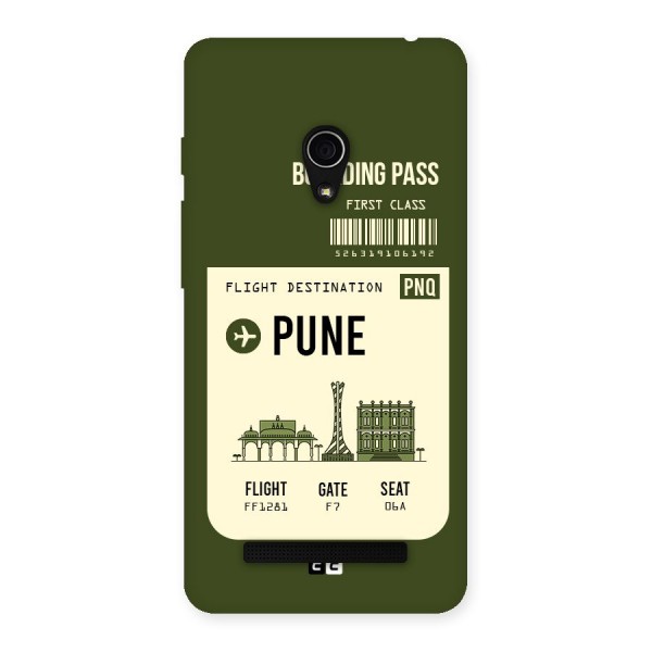 Pune Boarding Pass Back Case for Zenfone 5