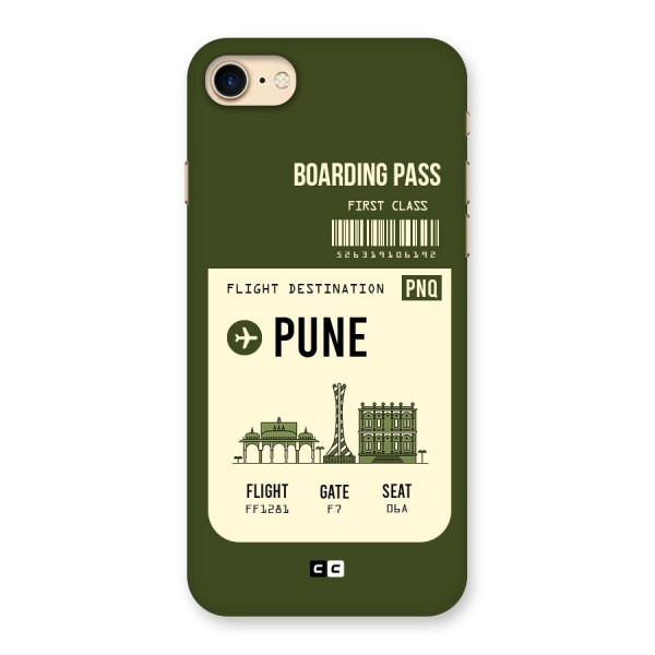 Pune Boarding Pass Back Case for iPhone 7