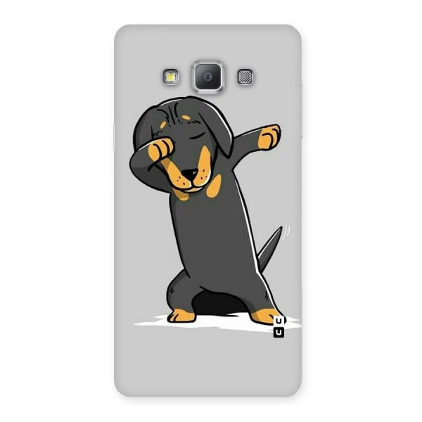 Puppy Dab Back Case for Galaxy A7