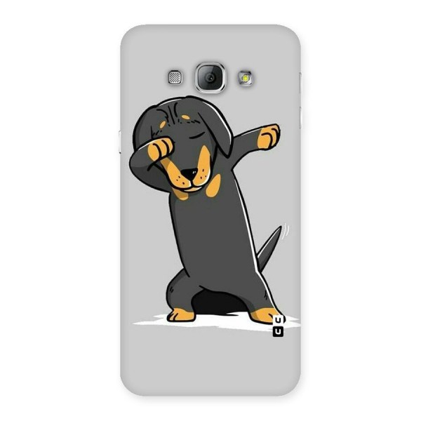 Puppy Dab Back Case for Galaxy A8