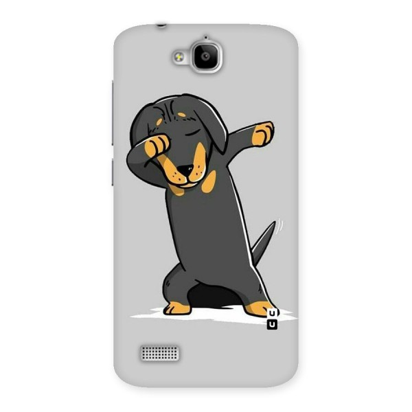 Puppy Dab Back Case for Honor Holly