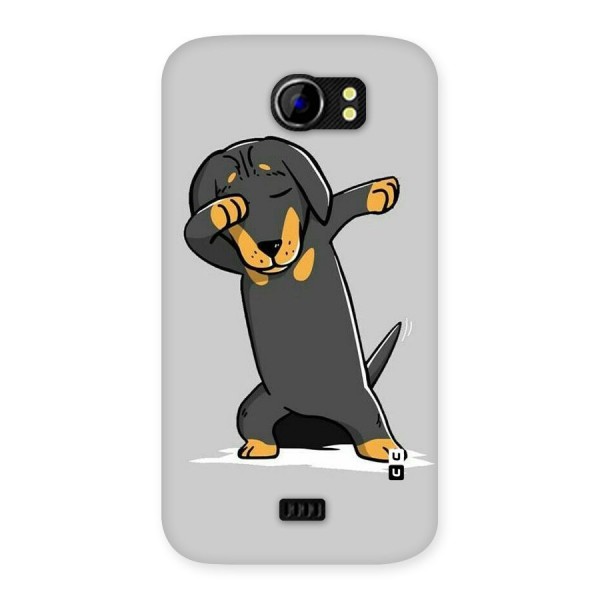 Puppy Dab Back Case for Micromax Canvas 2 A110