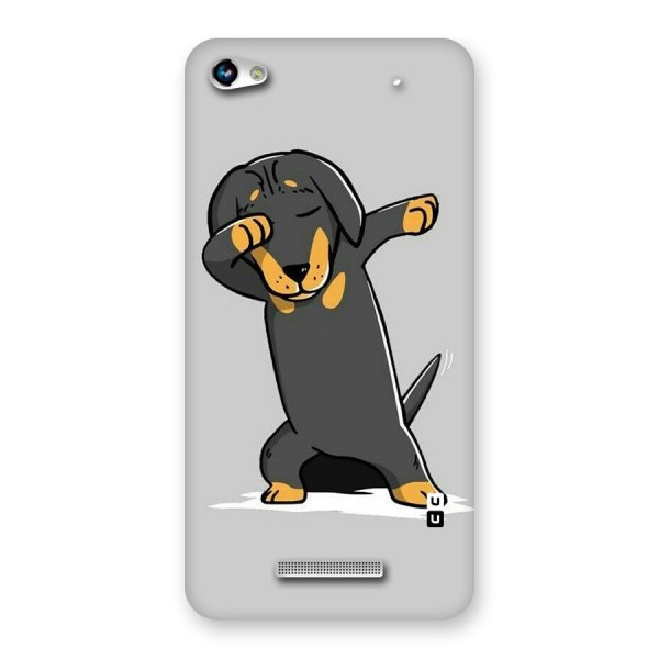 Puppy Dab Back Case for Micromax Hue 2