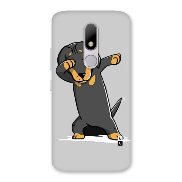 Puppy Dab Back Case for Moto M