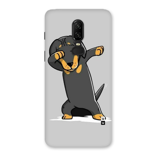 Puppy Dab Back Case for OnePlus 6