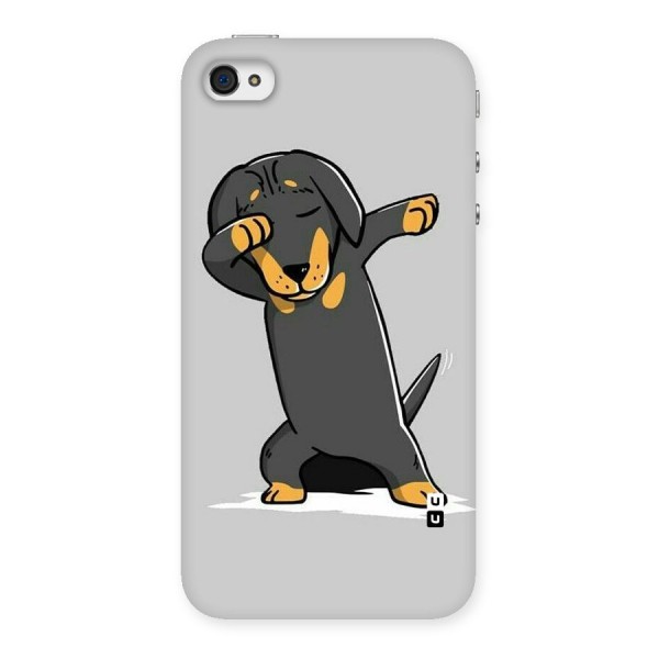 Puppy Dab Back Case for iPhone 4 4s