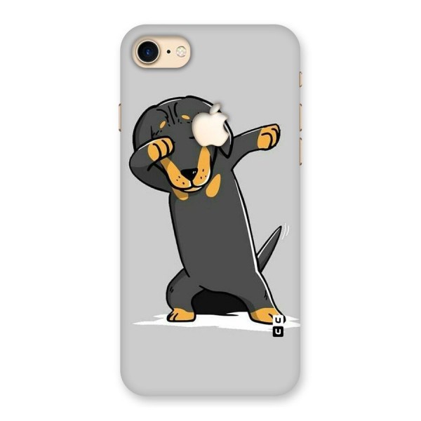 Puppy Dab Back Case for iPhone 7 Apple Cut