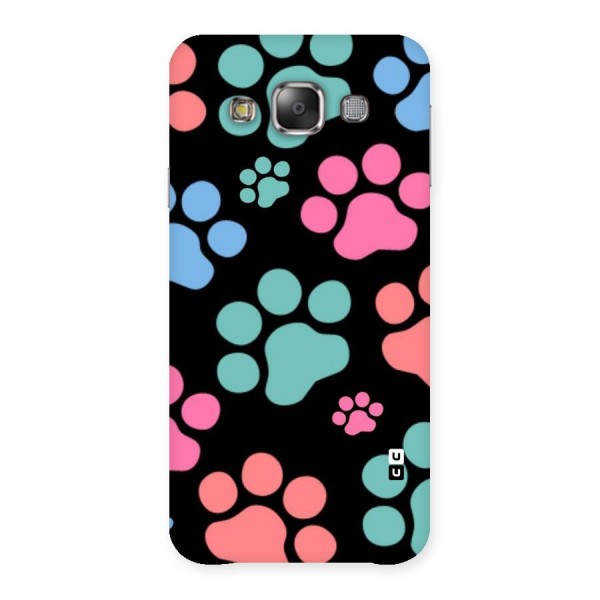 Puppy Paws Back Case for Galaxy E7