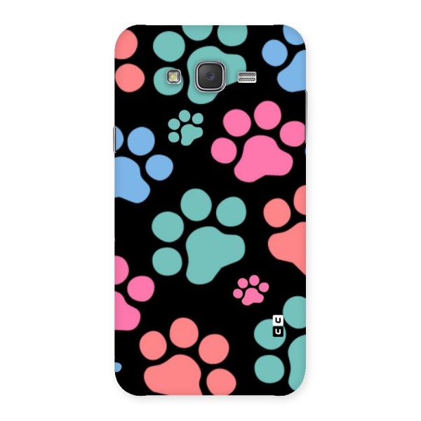 Puppy Paws Back Case for Galaxy J7