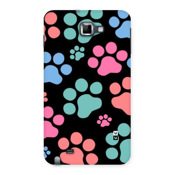 Puppy Paws Back Case for Galaxy Note