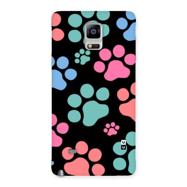 Puppy Paws Back Case for Galaxy Note 4