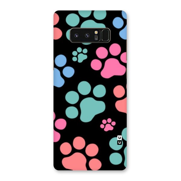 Puppy Paws Back Case for Galaxy Note 8