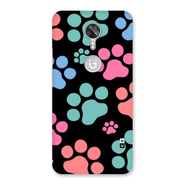 Puppy Paws Back Case for Gionee A1