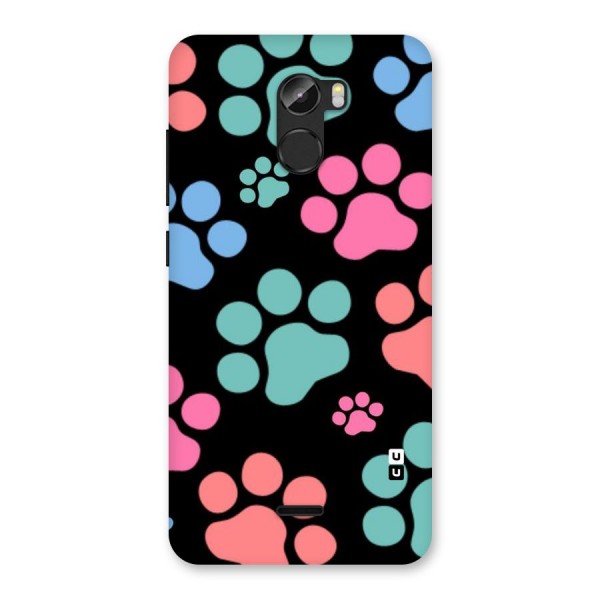 Puppy Paws Back Case for Gionee X1