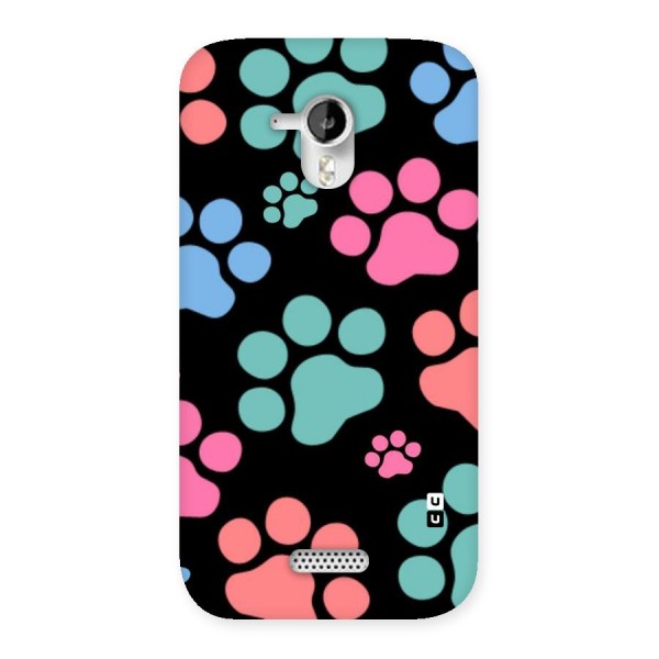 Puppy Paws Back Case for Micromax Canvas HD A116