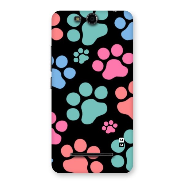 Puppy Paws Back Case for Micromax Canvas Juice 3 Q392