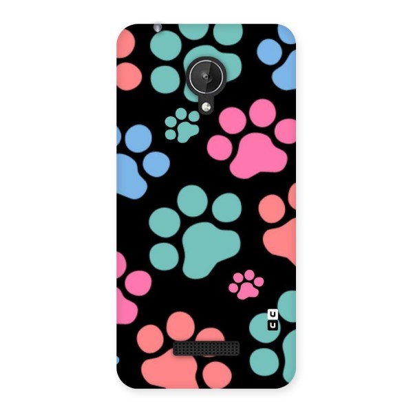 Puppy Paws Back Case for Micromax Canvas Spark Q380