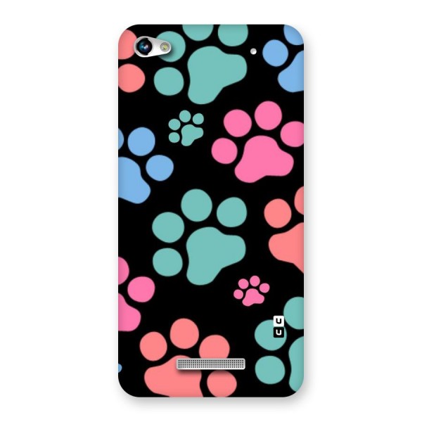 Puppy Paws Back Case for Micromax Hue 2