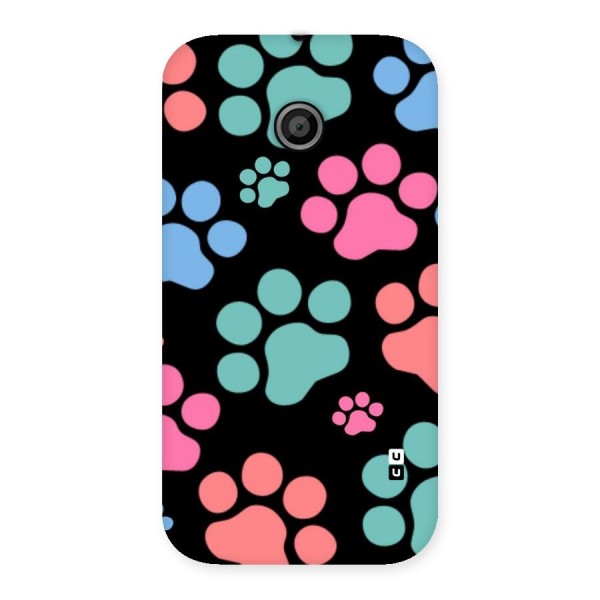 Puppy Paws Back Case for Moto E