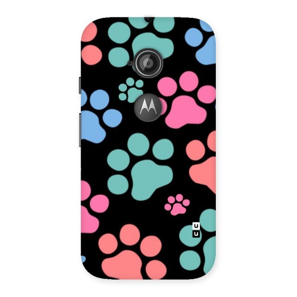 Puppy Paws Back Case for Moto E 2nd Gen