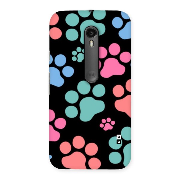 Puppy Paws Back Case for Moto G3