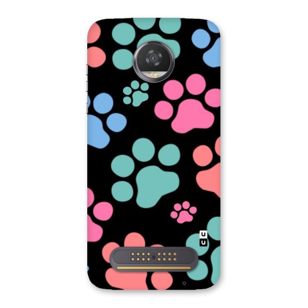 Puppy Paws Back Case for Moto Z2 Play