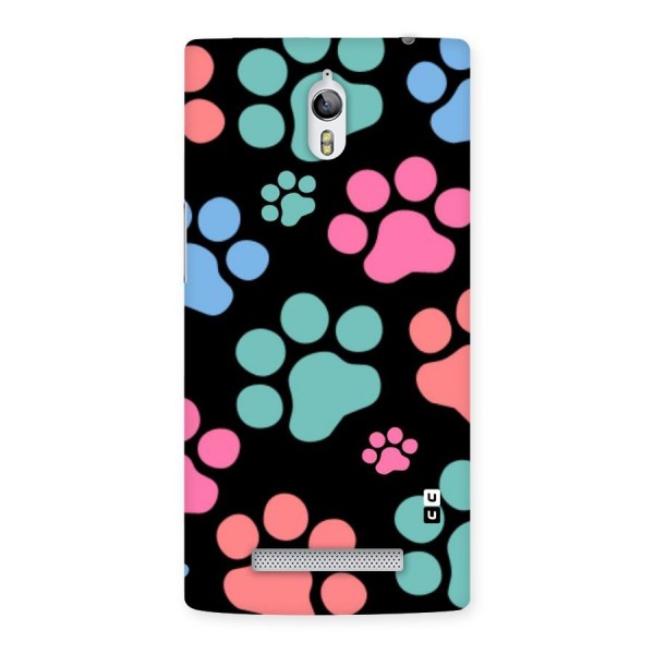 Puppy Paws Back Case for Oppo Find 7