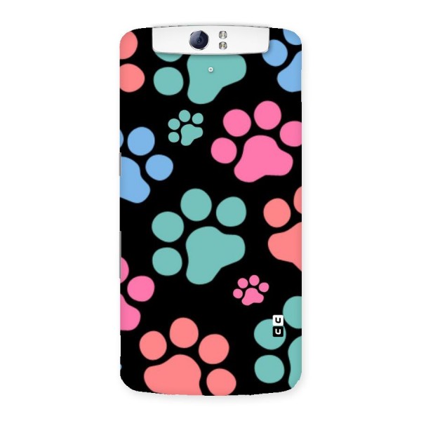 Puppy Paws Back Case for Oppo N1