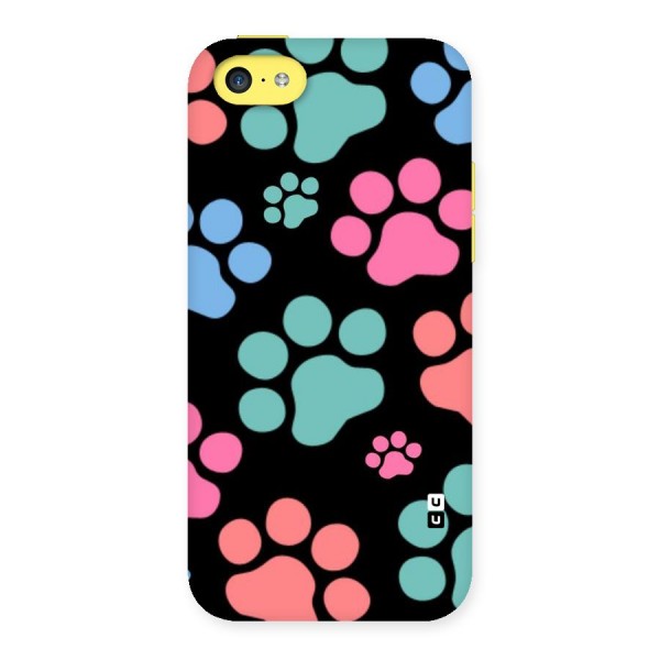 Puppy Paws Back Case for iPhone 5C