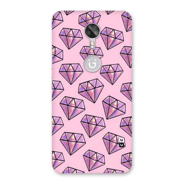 Purple Diamond Designs Back Case for Gionee A1