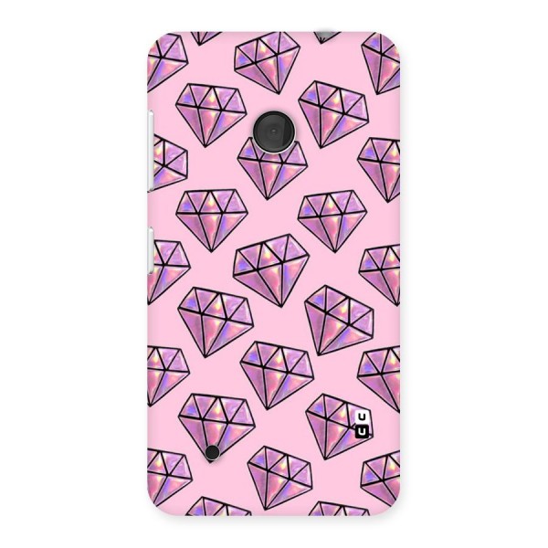 Purple Diamond Designs Back Case for Lumia 530