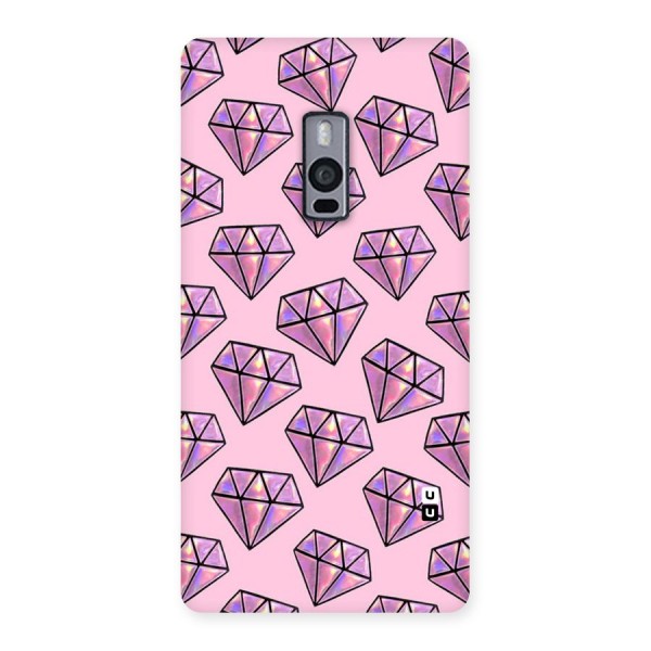 Purple Diamond Designs Back Case for OnePlus Two