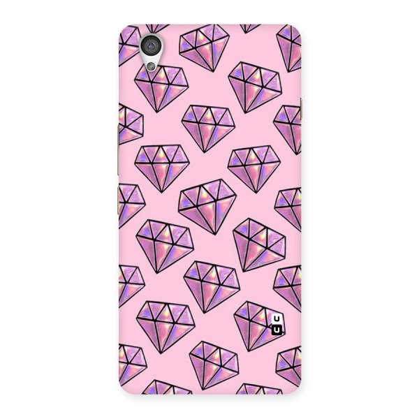 Purple Diamond Designs Back Case for OnePlus X