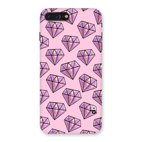 Purple Diamond Designs Back Case for iPhone 7 Plus
