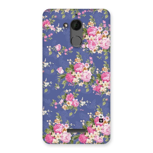 Purple Pink Floral Back Case for Coolpad Note 5