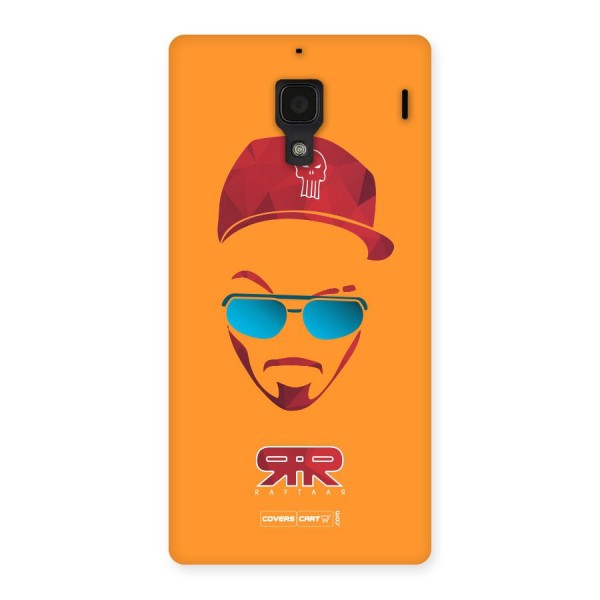 Raftaar Orange Back Case for Redmi 1S