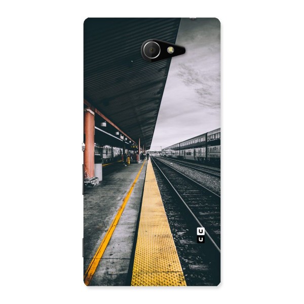 Railway Track Back Case for Sony Xperia M2