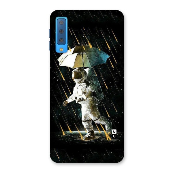 Rain Spaceman Back Case for Galaxy A7 (2018)