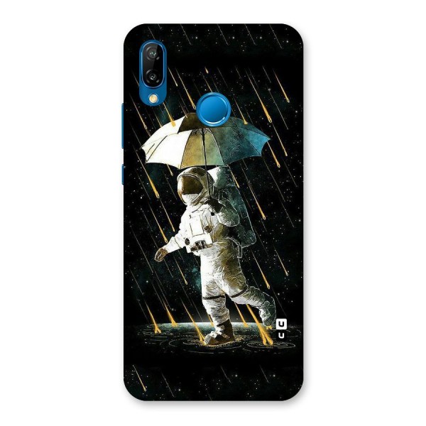 Rain Spaceman Back Case for Huawei P20 Lite