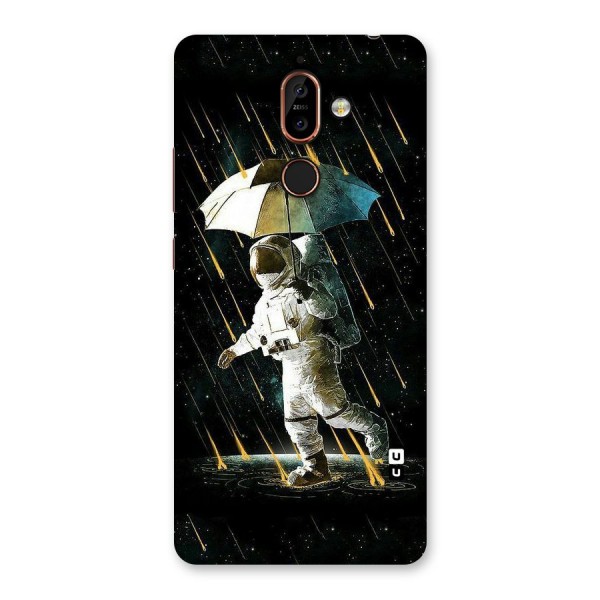 Rain Spaceman Back Case for Nokia 7 Plus