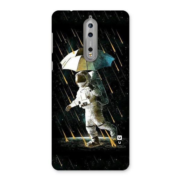 Rain Spaceman Back Case for Nokia 8