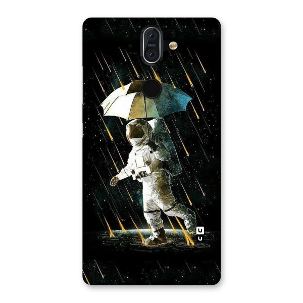 Rain Spaceman Back Case for Nokia 8 Sirocco