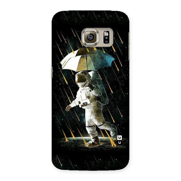 Rain Spaceman Back Case for Samsung Galaxy S6 Edge