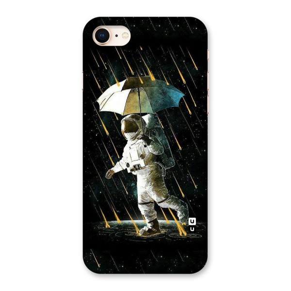 Rain Spaceman Back Case for iPhone 8