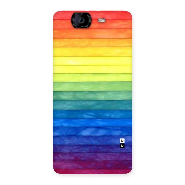 Rainbow Colors Stripes Back Case for Canvas Knight A350