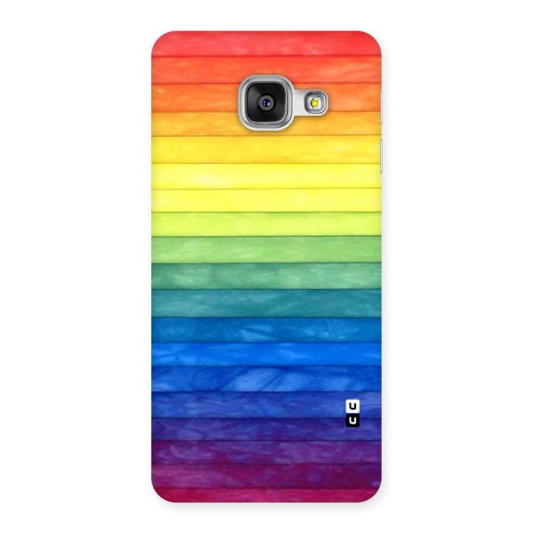 Rainbow Colors Stripes Back Case for Galaxy A3 2016