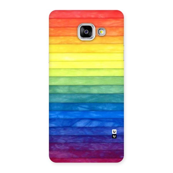 Rainbow Colors Stripes Back Case for Galaxy A5 2016